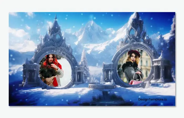Beautiful Icy Fantasy 3D Slideshow